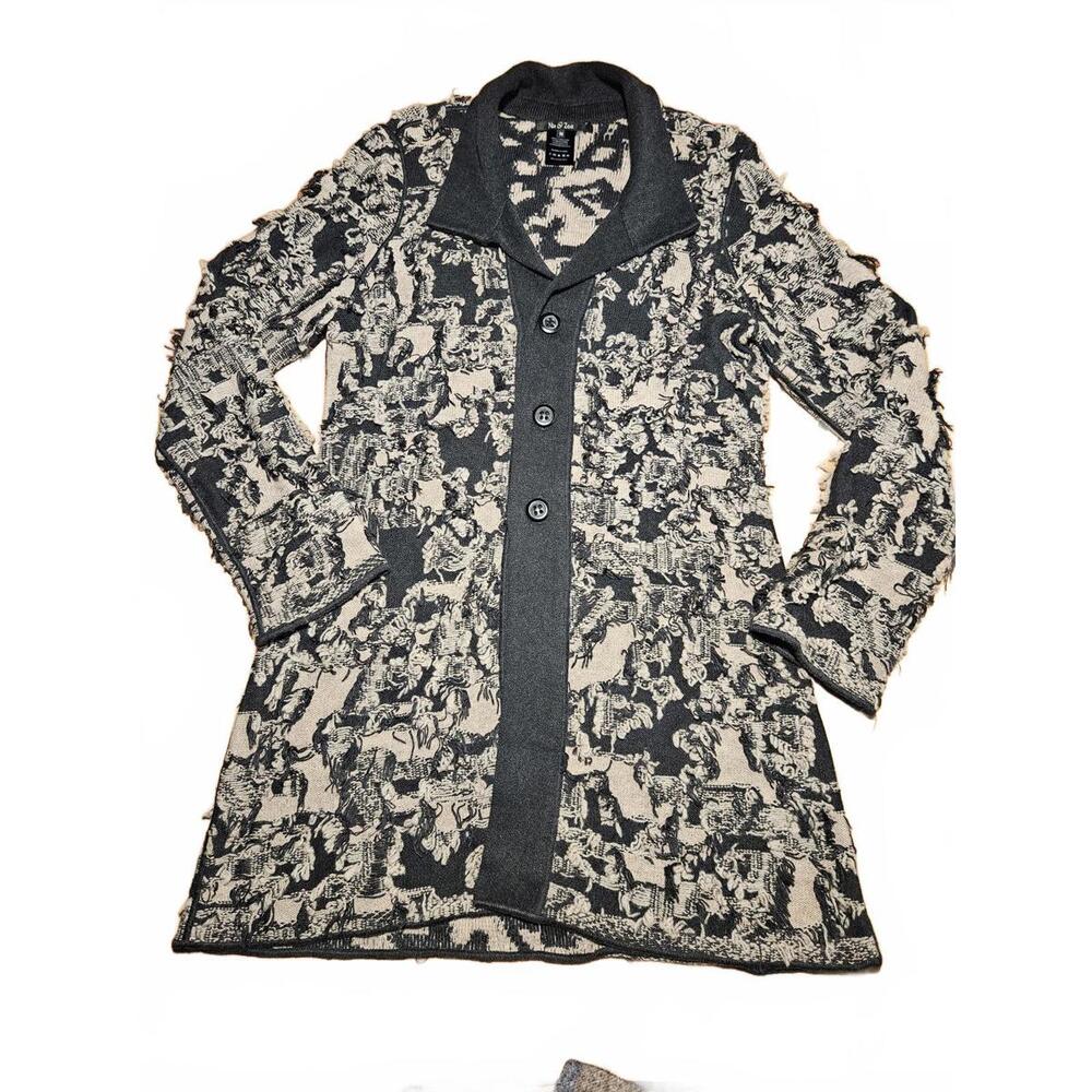 Chic Nic + Zoe Print cardigan sweater - Size M